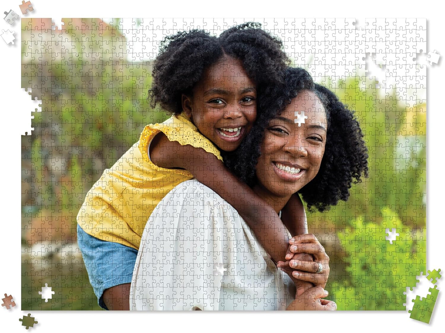 Photo Personalized Puzzle for Mother's Day - 1000 Piece - I See Me! (Horizontal/Landscape)