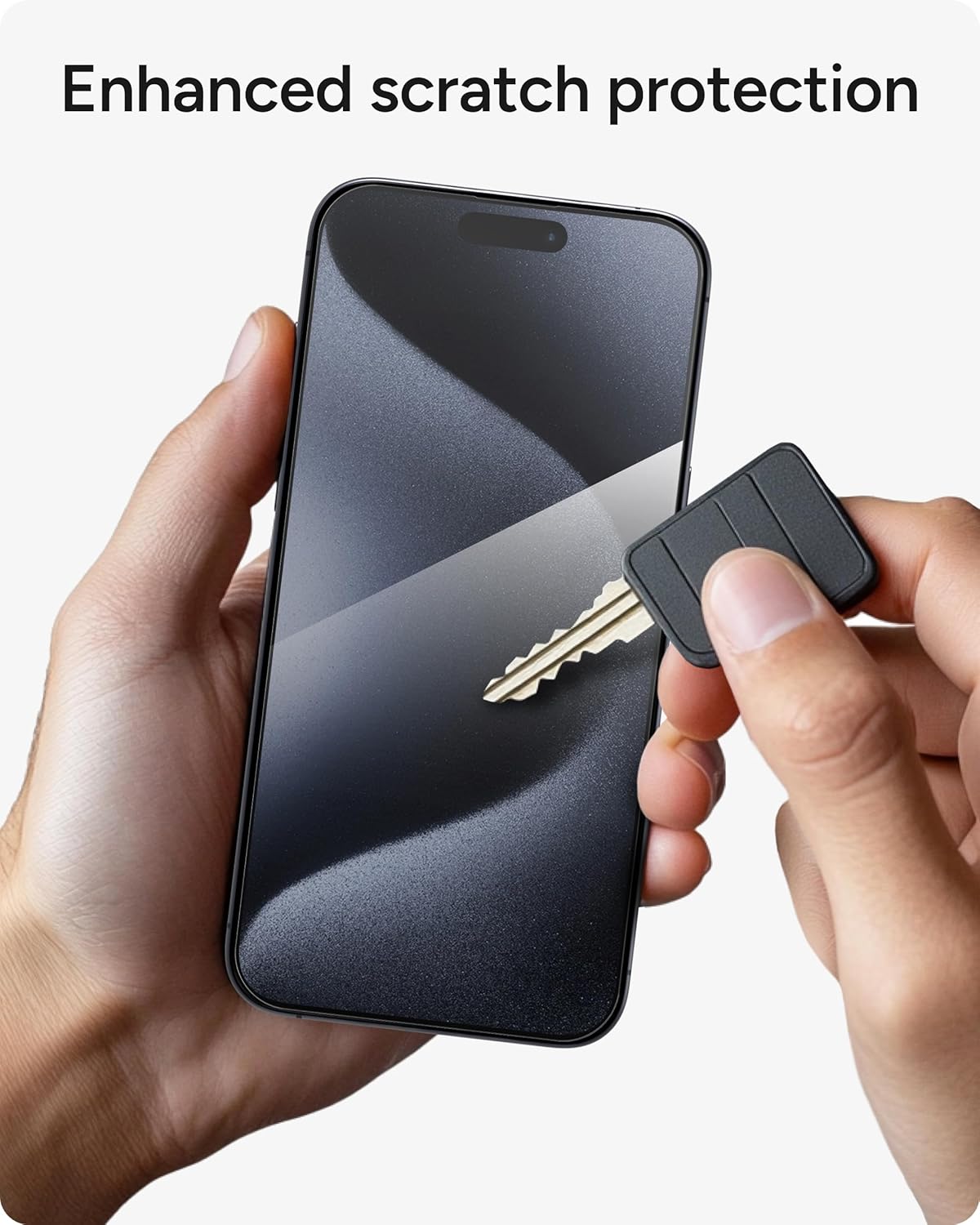 ZAGG InvisibleShield Glass Elite iPhone 15 Pro Max Screen Protector - 5X Stronger with Reinforced Edges, Scratch & Smudge-Resistant Surface, Easy to Install