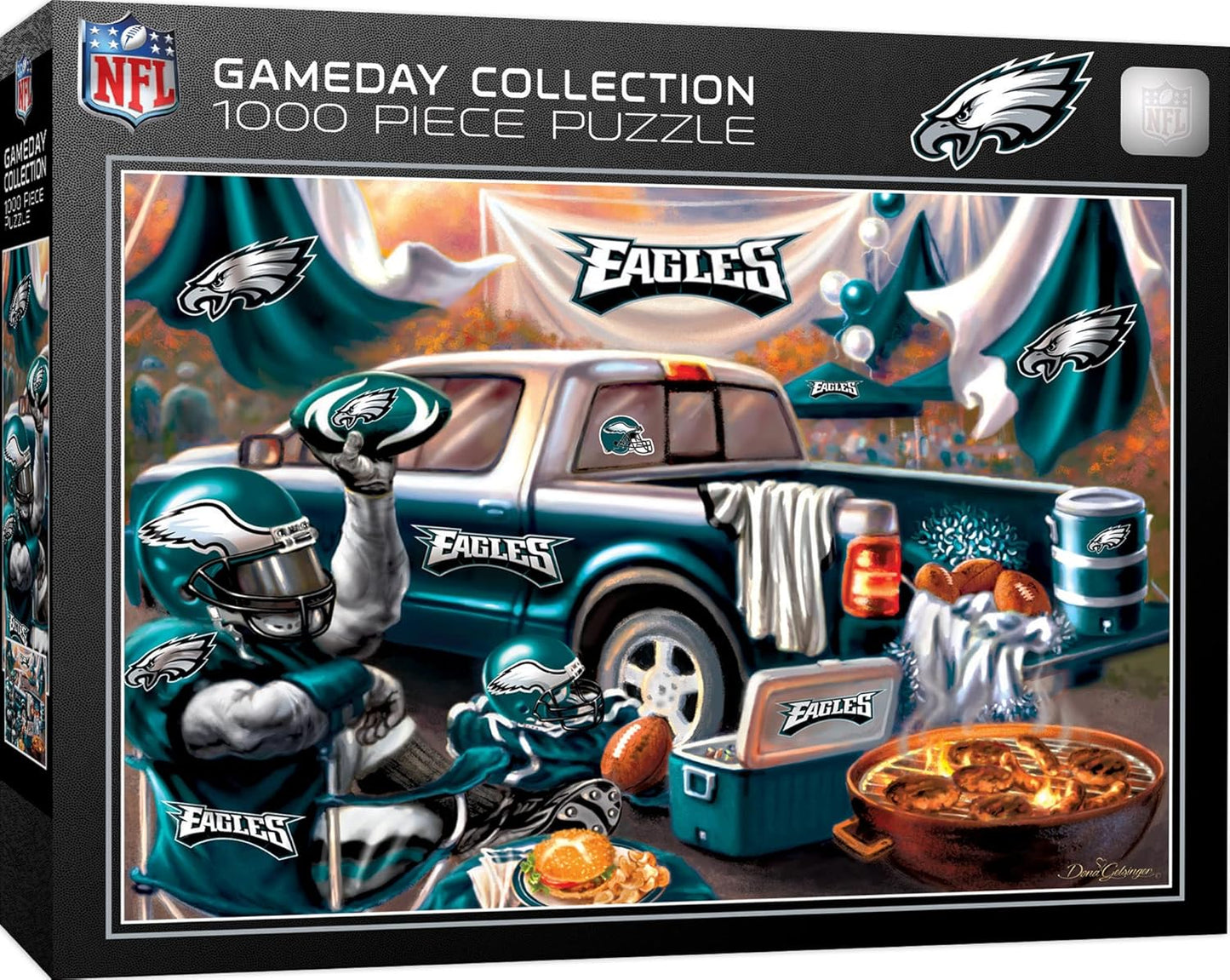 MasterPieces NFL Gameday Puzzles Collection - NFL Gameday Tailgate 1000 Piece Jigsaw Puzzle
