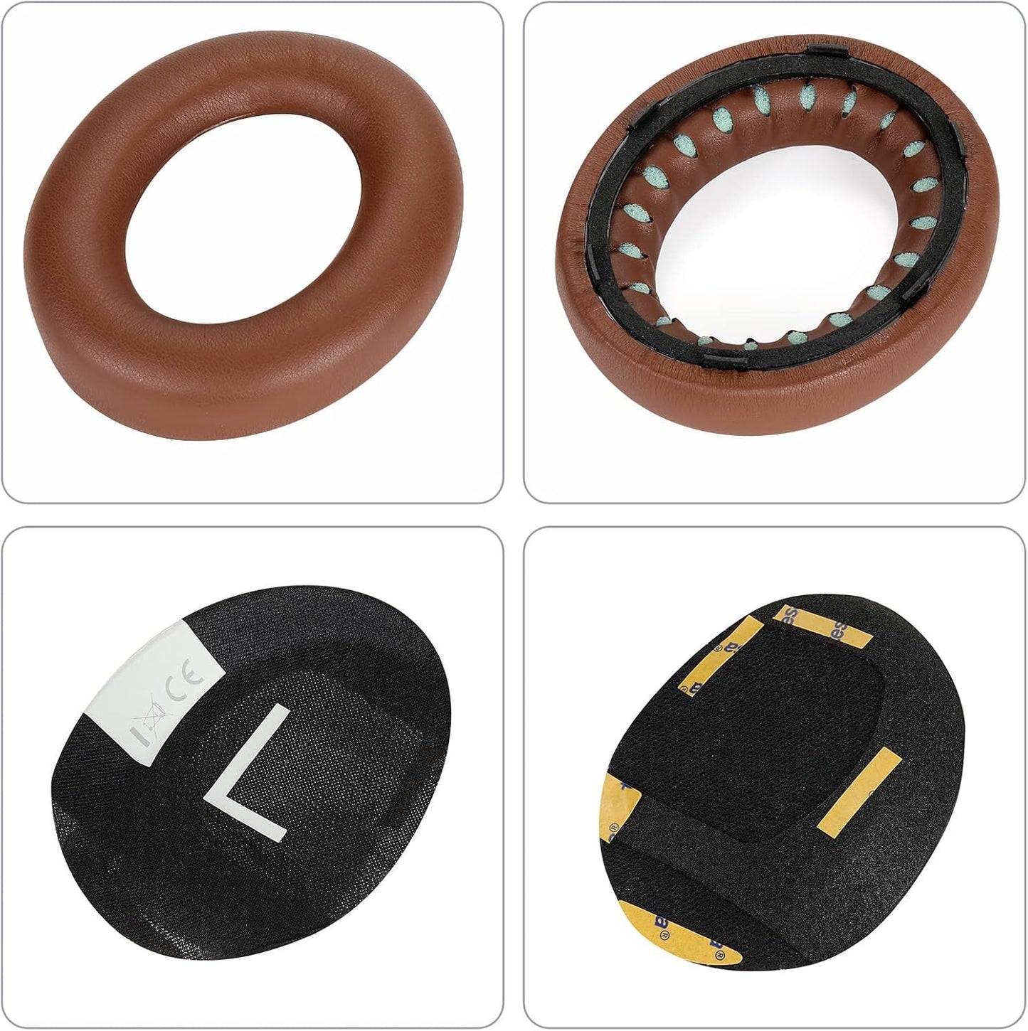 Replacement Ear Pads Cushions, Earpads Cover for Bose 700 Noise-Cancelling NC700 Over Ear Headphones (Brown)