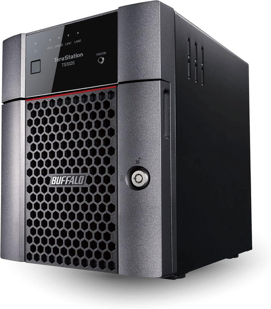 BUFFALO TeraStation 3420DN 4-Bay SMB 16TB (4x4TB) Desktop NAS w/Hard Drives Included Network Attached Storage