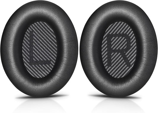 Thcbme Replacement Earpads for Bose Headphones, Bose Quietcomfort 35 Replacement Earpads, Black