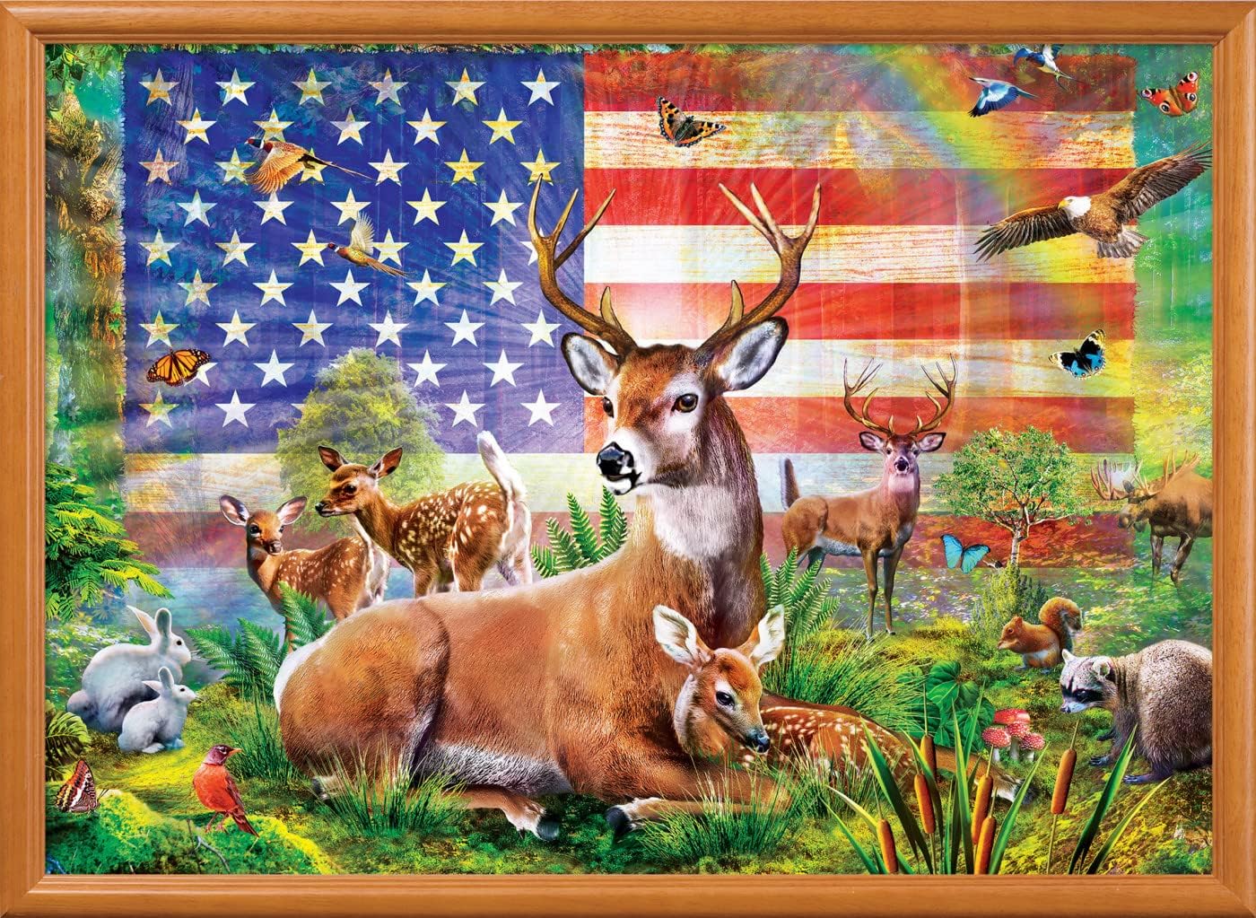 MasterPieces 1000 Piece Jigsaw Puzzle for Adults, Family, Or Youth - Radiant County - 19.25"x26.75"