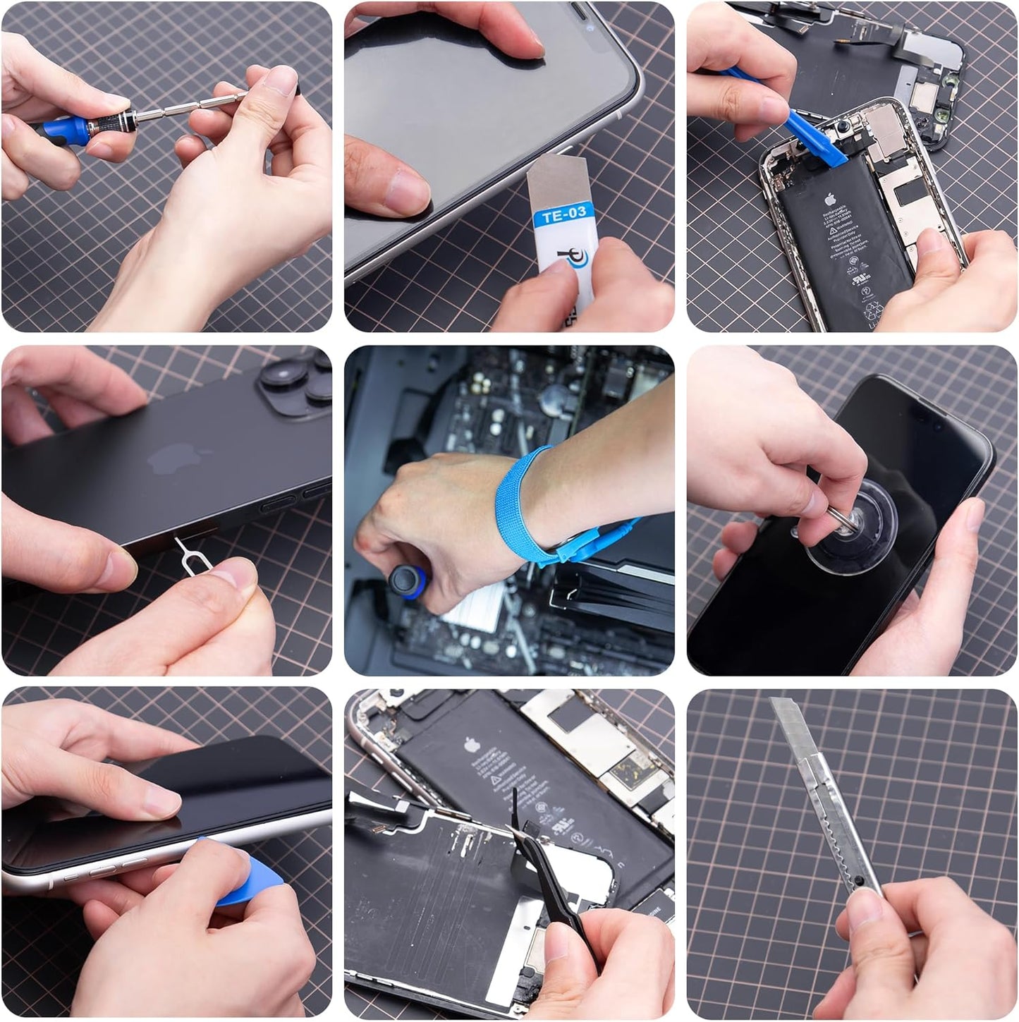 XOOL 82 in 1 Precision Screwdriver Set, Magnetic Electronics Repair Tool Kit with Flexible Shaft and Extension Rod, Compatible for PC, Laptop, iPhone, PS4, PS5, Xbox, Camera, Computer, Tablet