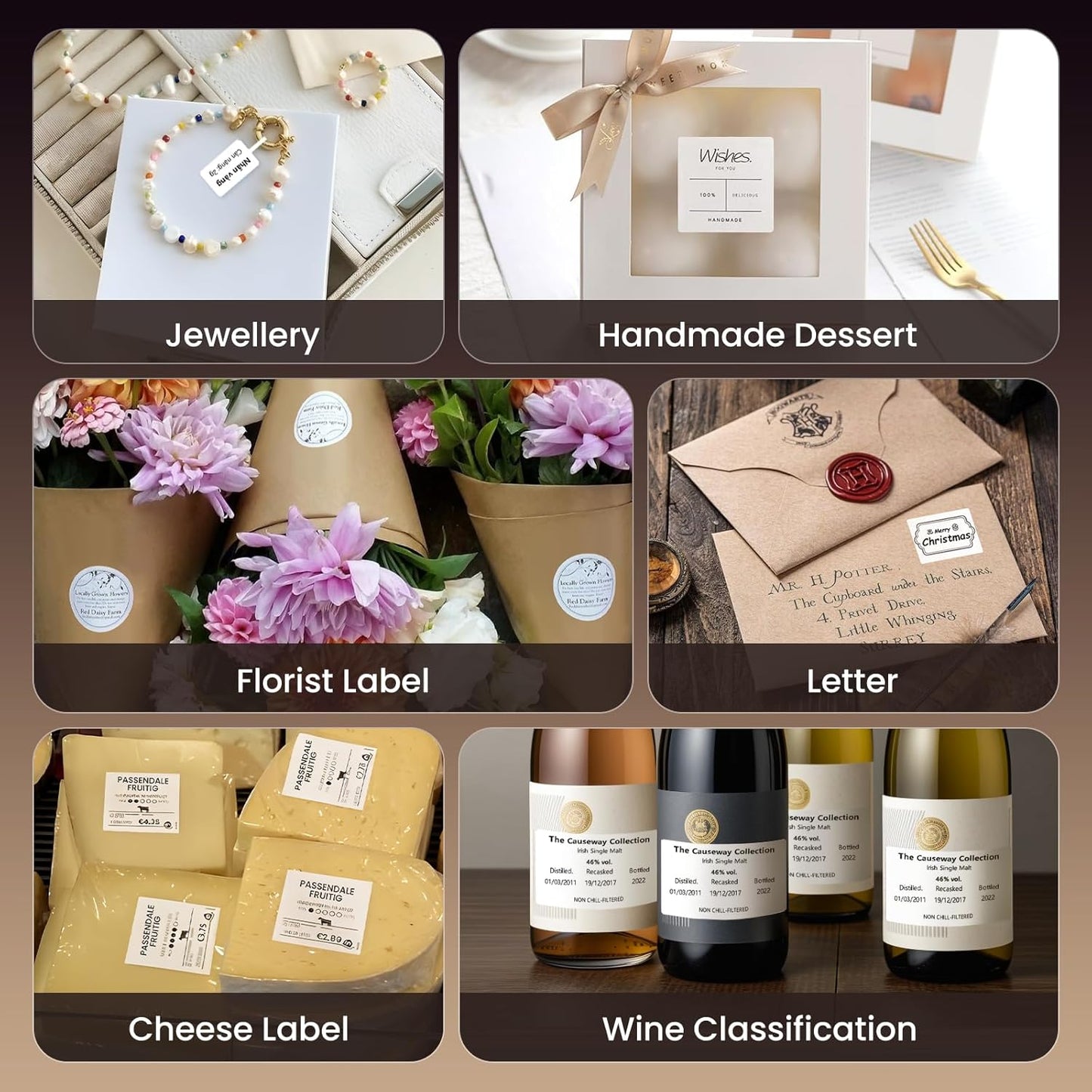 CLABEL Label Maker Machine with Tape: 221B Inkless Label Printer 2 Inch Portable Bluetooth Handheld Sticker Barcode Thermal Printer Compatible with Phone & PC for Small Business Retail School Office