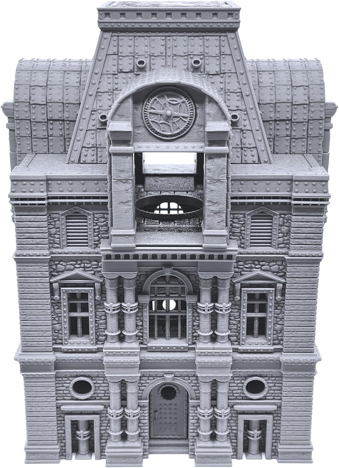 Barrel Riders Barracks by Printable Scenery, 3D Printed Tabletop RPG Scenery and Wargame Terrain 28mm Miniatures