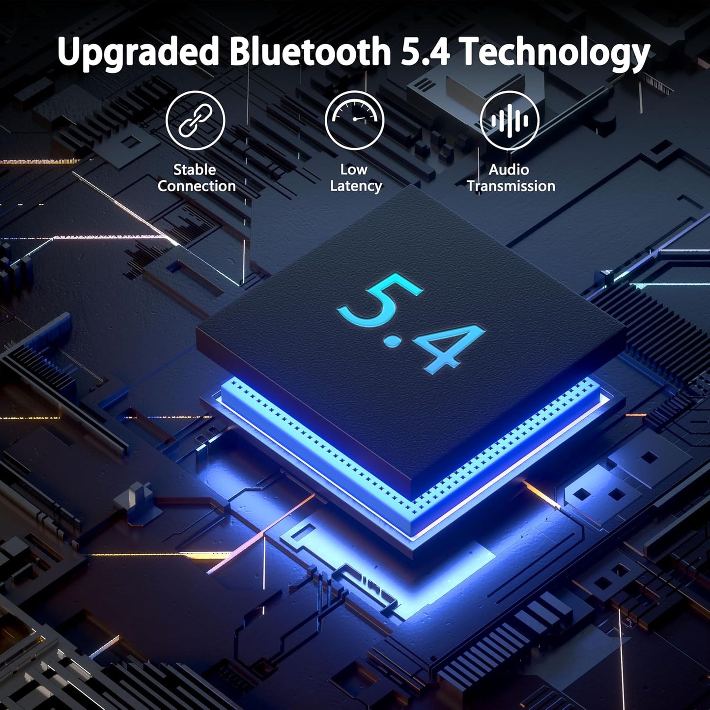 USB-C Bluetooth Adapter for PS5, Bluetooth 5.4 Audio Adapter for PC, Plug and Play, Wireless Audio Transmitter for Bluetooth Headphones & Earbuds to PS4/PS5/Switch Dock/PC/Laptop/TV