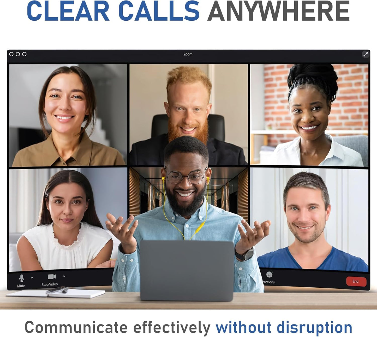 LUDOS OMNITONE USB C Headphones for iPhone 16 15 Pro Max Plus iPad Pro, 5 Years Warranty, USB-C Earbuds for Galaxy S24 S23 S22 S21 S20 A55 A54 A53, USB Type C Earphones - Yellow