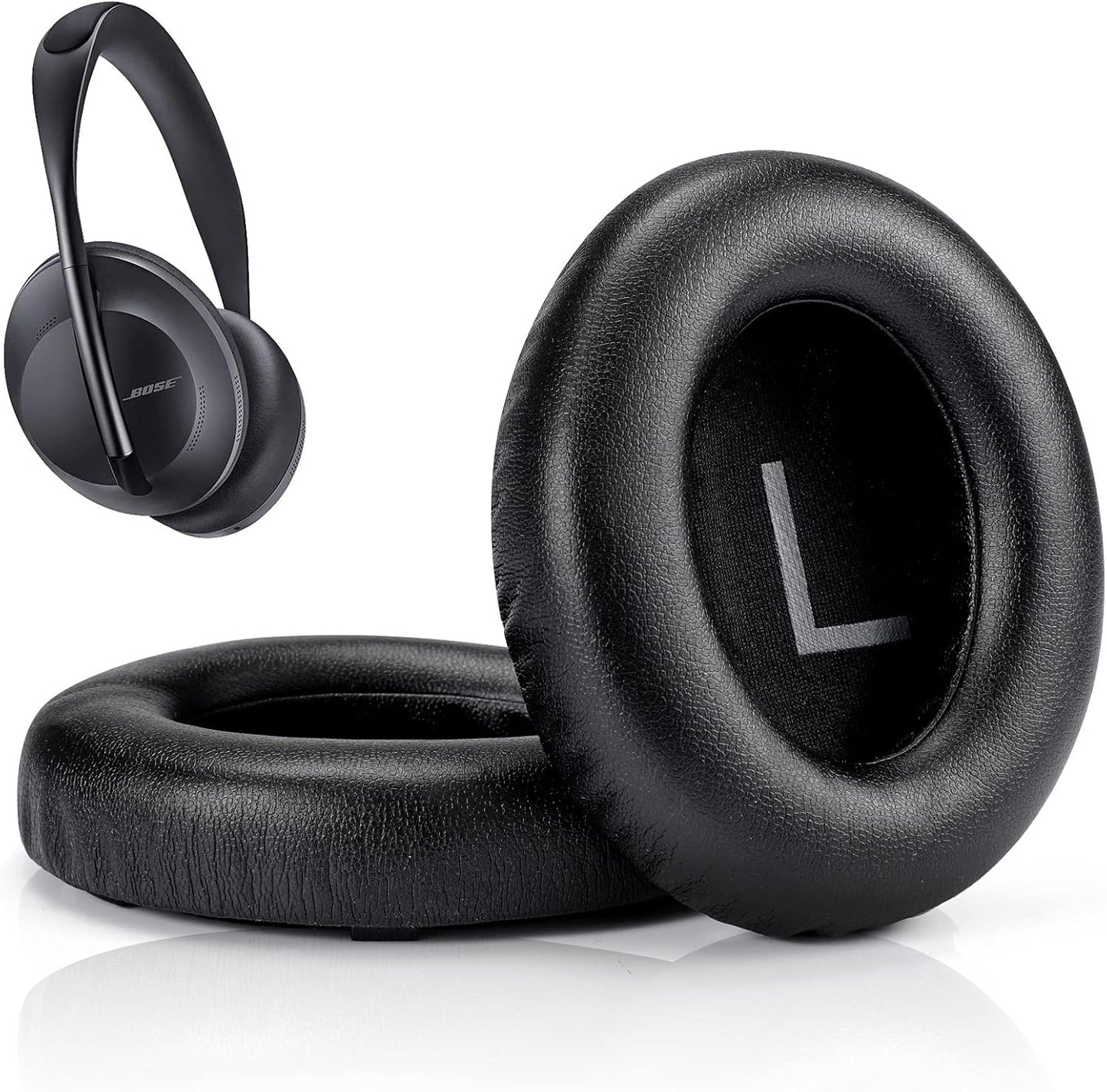 Replacement Ear Pads Cushions, Earpads Cover for Bose 700 Noise-Cancelling NC700 Over Ear Headphones (Black)