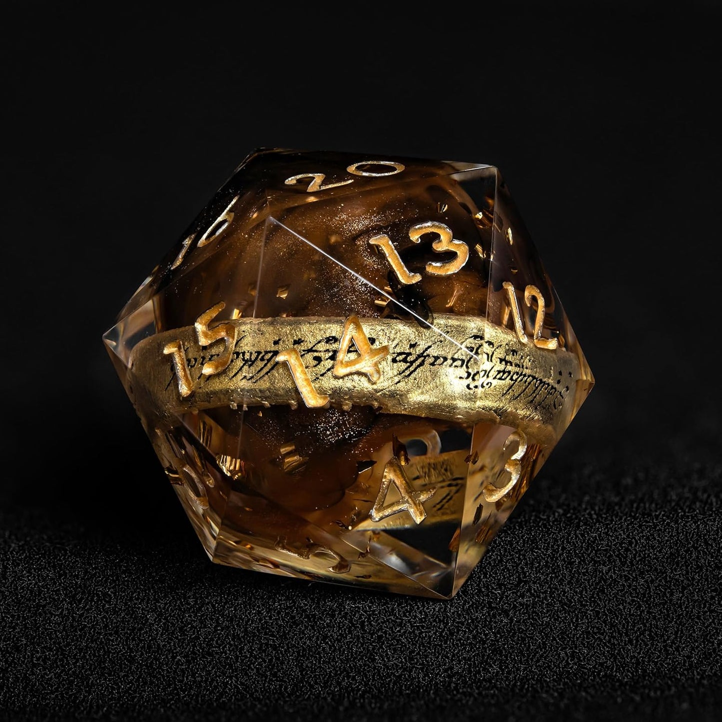 D6 Dice Set – 10× Six-Sided Resin Dice with Themed Designs – 16mm Tabletop for Wargames, RPGs, MTG, and Board Games