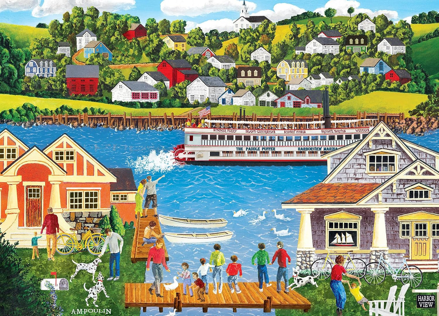 MasterPieces 500 Piece EZ Grip Jigsaw Puzzle for Adults, Family, Or Youth - Sweet Summer Memories - 19.25"x26.75"