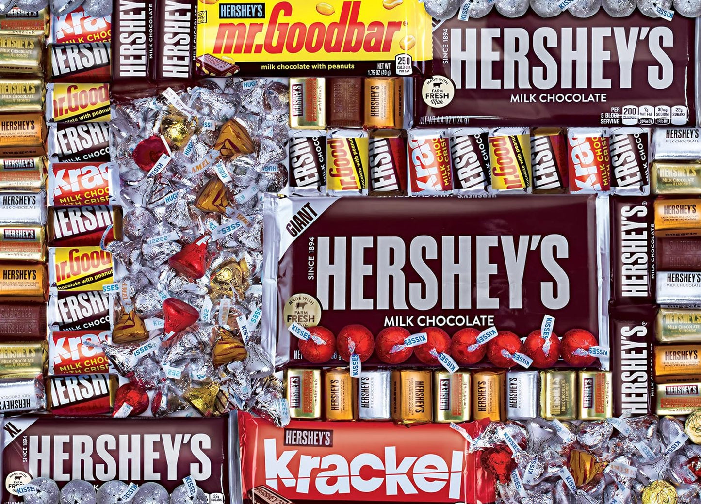 MasterPieces 1000 Piece Jigsaw Puzzle for Adults, Family, Or Youth - Hershey's Chocolate Paradise - 19.25"x26.75"