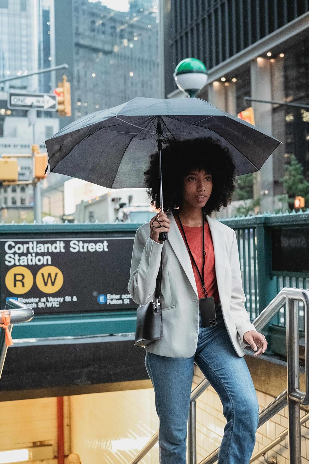 Adjustable Cell Phone Lanyard Crossbody Smartphone Strap Soft Rope Phone Lanyard for Around the Neck Holder (Black)