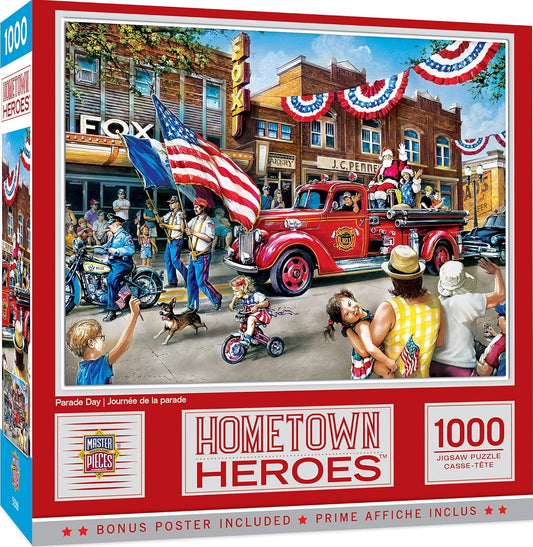 MasterPieces 1000 Piece Jigsaw Puzzle for Adults, Family, Or Youth - Parade Day - 19.25"x26.75"