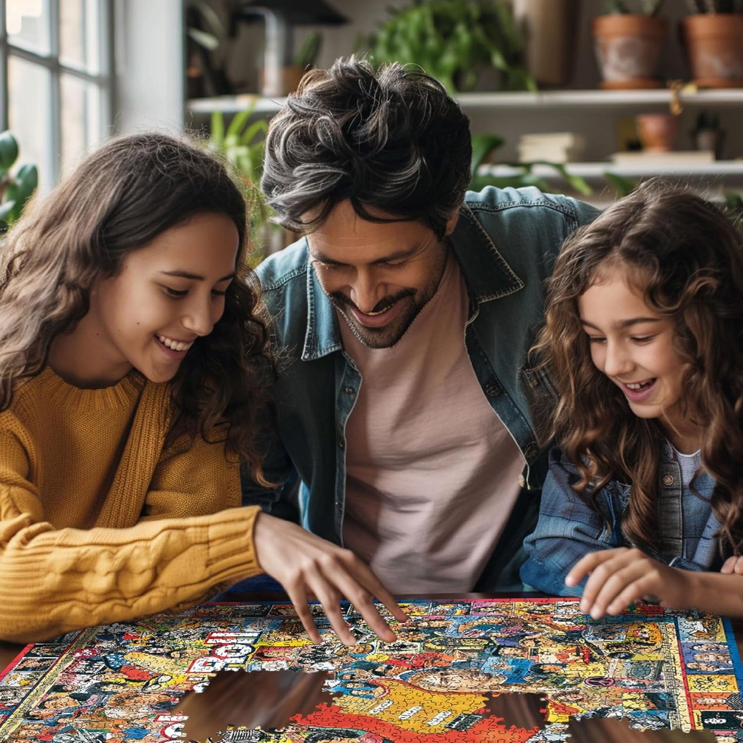 White Mountain Puzzles Rock 'N Roll - 1000 Piece Jigsaw Puzzle