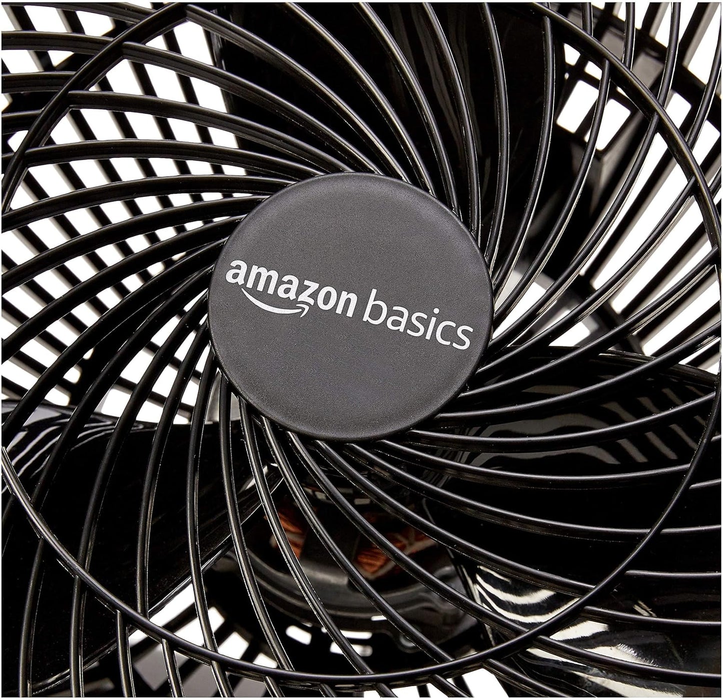 Amazon Basics Air Circulator Fan, Desk Fan for Bedroom, Home and Office, With 90-Degree Tilt Head, 3 Speed Settings, Lightweight (4.2 LBS), 70 Watts, Black, 14.8"Wx7.6"Dx14.1"H