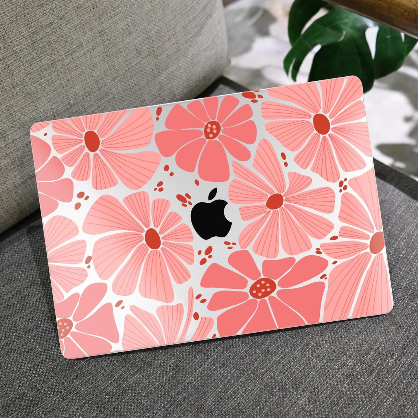 MEEgoodo Case for MacBook Pro 13 inch Case 2022 2021 2020 New A2338 M2/M1 A2251 A2289, Laptop Hard Shell with Keyboard & Camera Cover Compatible with 13 inch MacBook Pro, Groovy Daisy Flower
