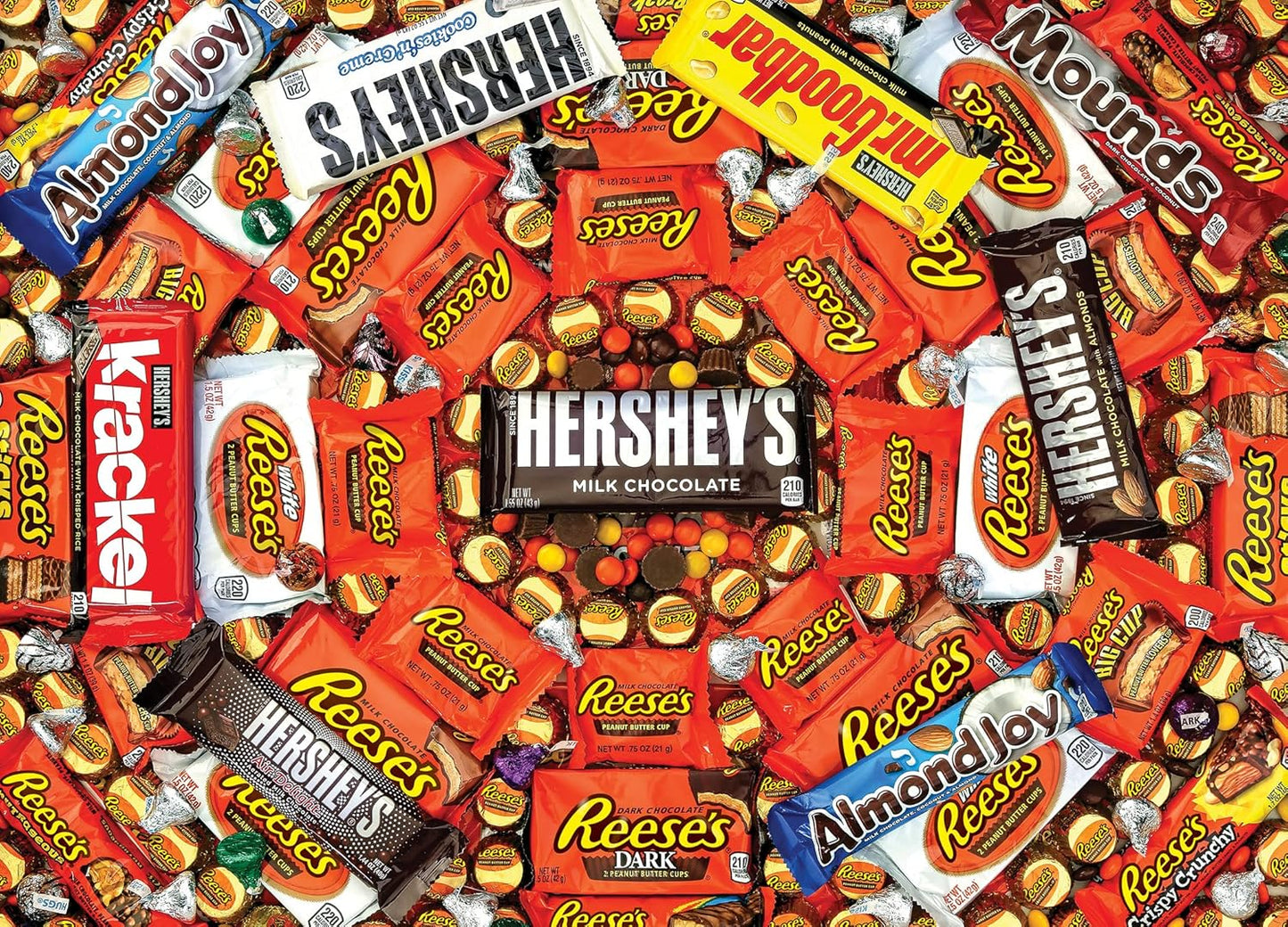 MasterPieces 1000 Piece Jigsaw Puzzle for Adults, Family, Or Youth - Hershey's Swirl - 19.25"x26.75"