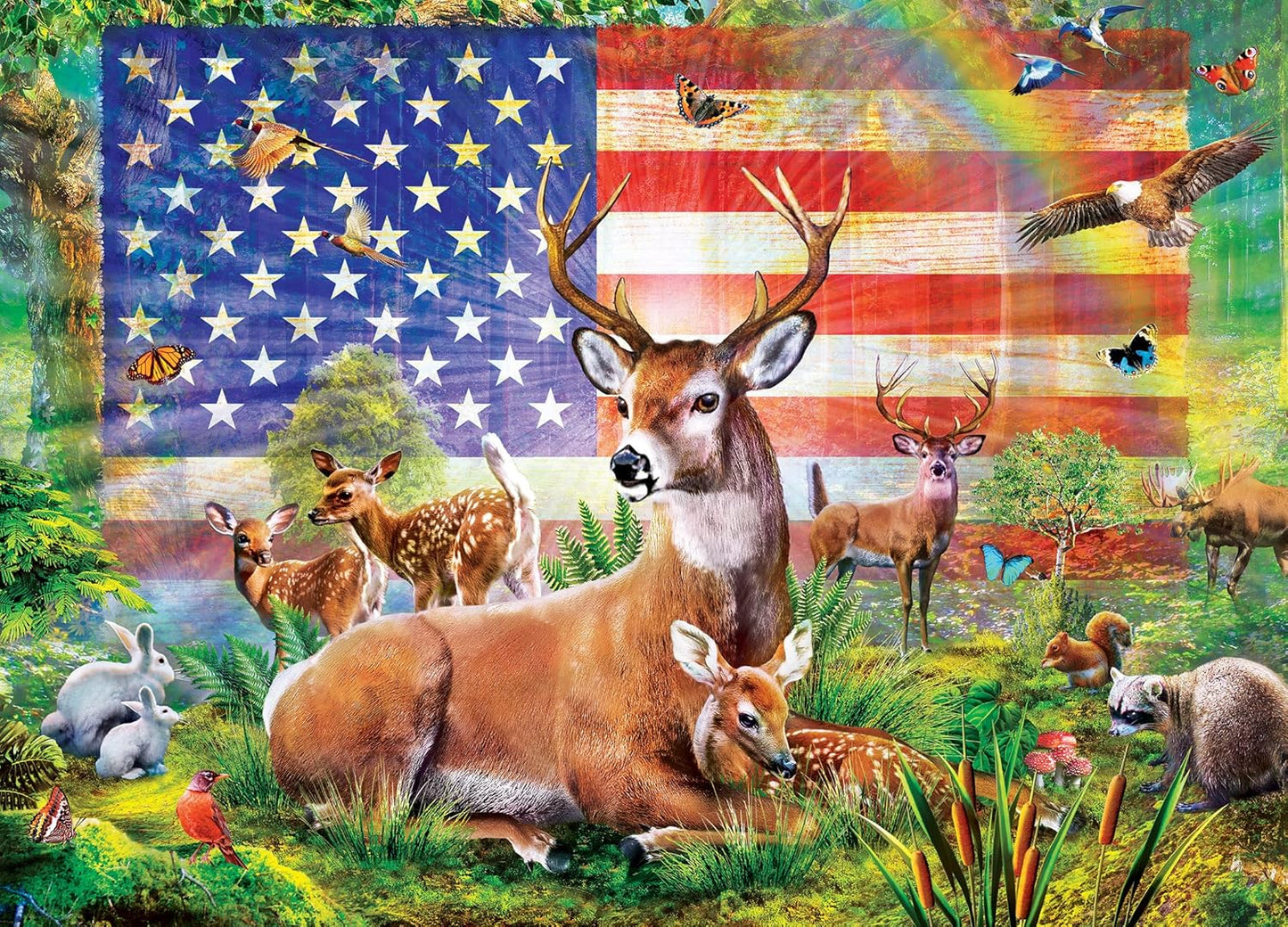 MasterPieces 1000 Piece Jigsaw Puzzle for Adults, Family, Or Youth - Radiant County - 19.25"x26.75"