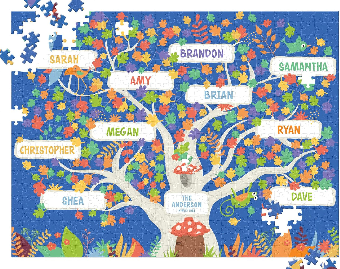 My Family Tree Personalized Puzzle - 500 Pieces - I See Me! - I See Me!