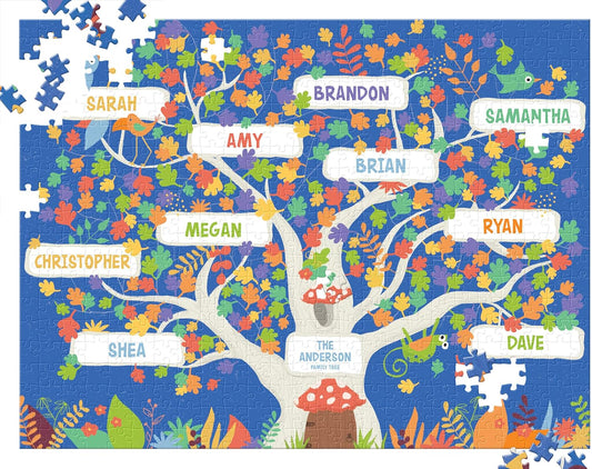 My Family Tree Personalized Puzzle - 500 Pieces - I See Me! - I See Me!