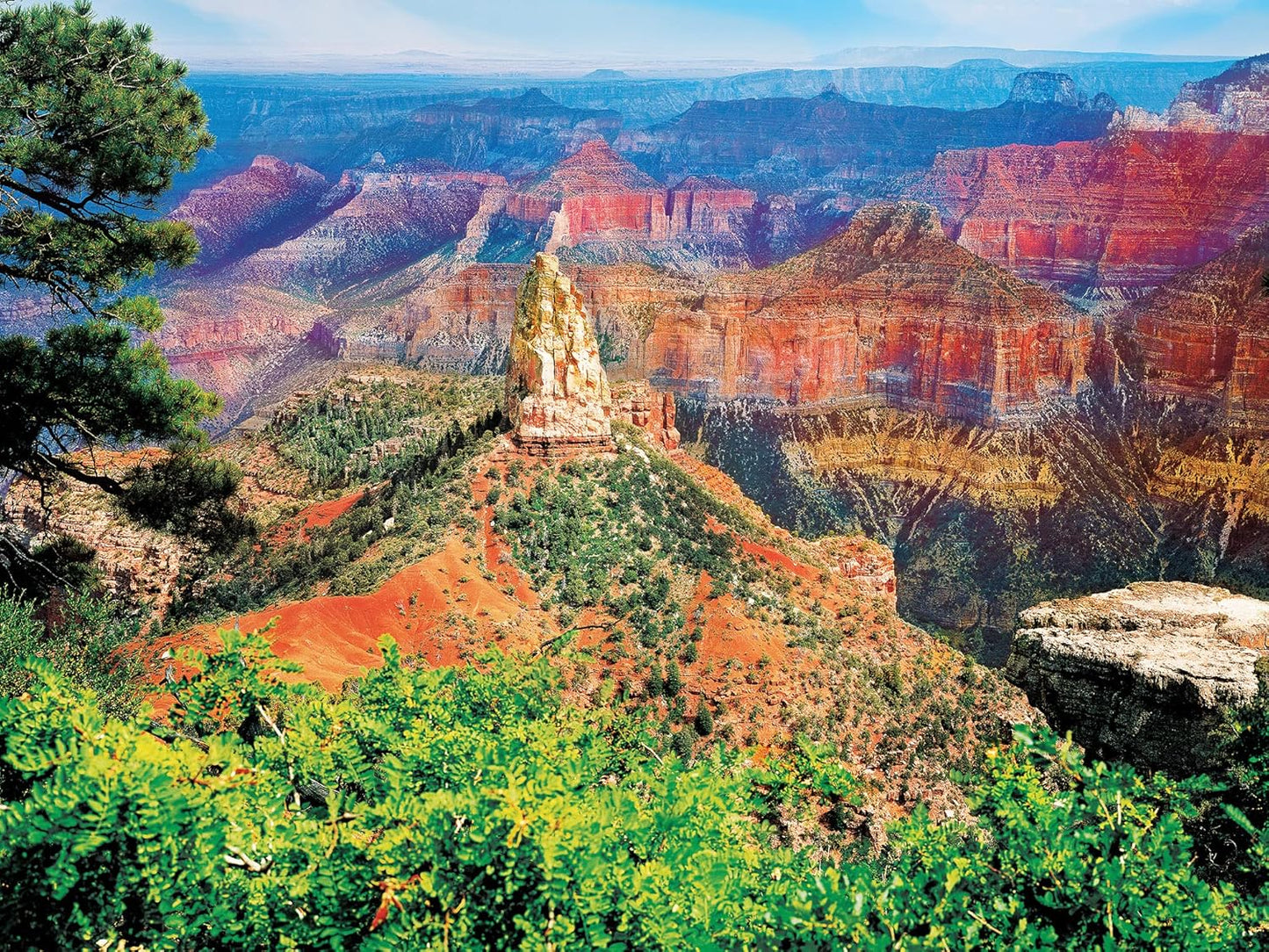 MasterPieces 550 Piece Jigsaw Puzzle For Adults, Family, Or Youth - Grand Canyon North Rim - 18"x24"